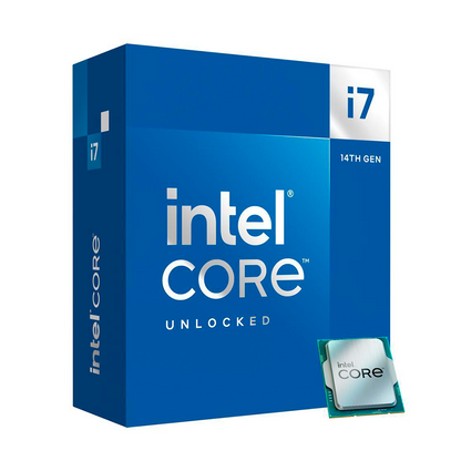 Procesador Intel Core I7-14700k S-1700 14a Gen /hasta 5.6 Ghz /cache 33mb /20 Cores (8p+12e) /graficos Uhd 770 /vpro /sin Disipador /gamer Alto Ipa