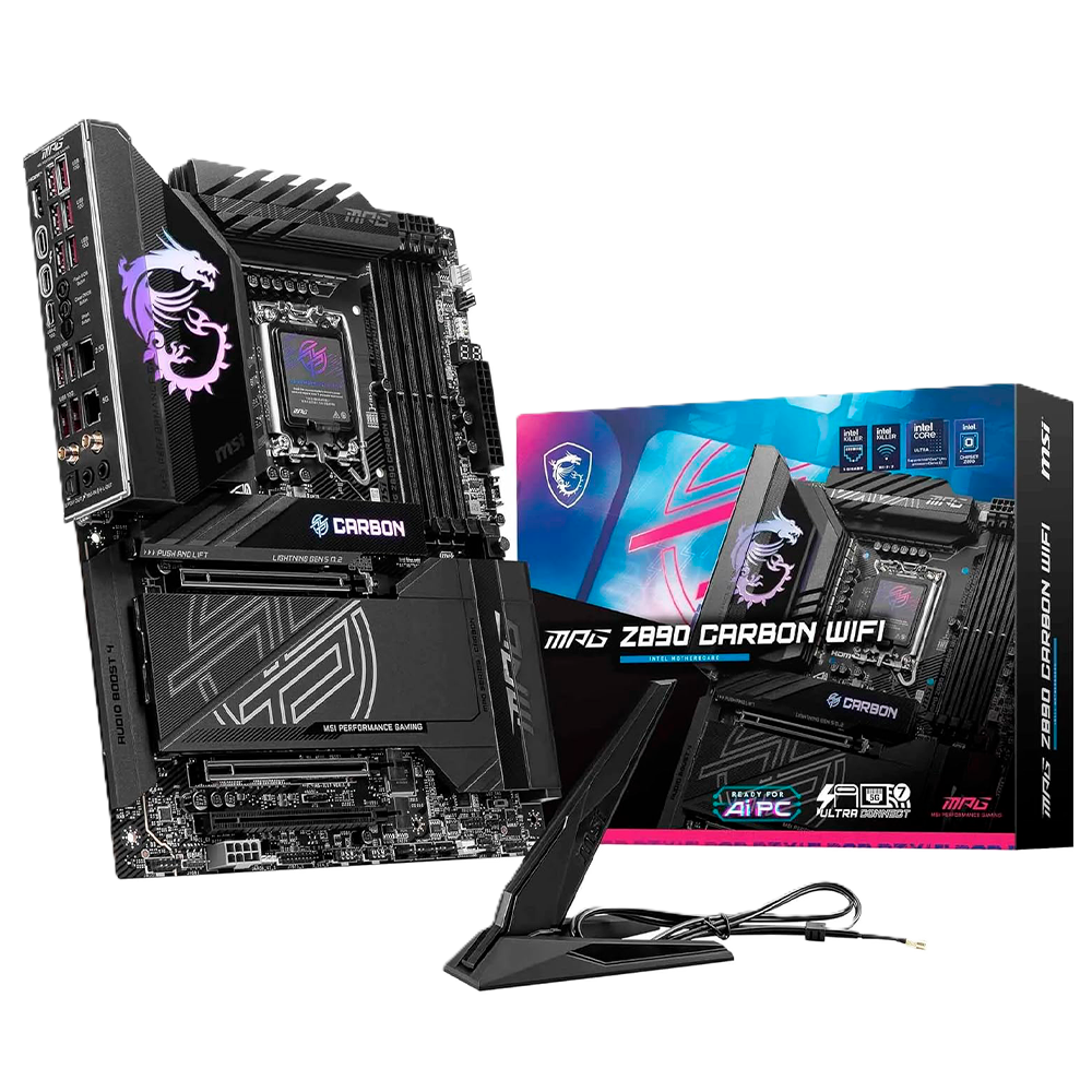 Mb Mpg Z890 Carbon Wifi Intel S-1851 Ddr5 Gama Alta