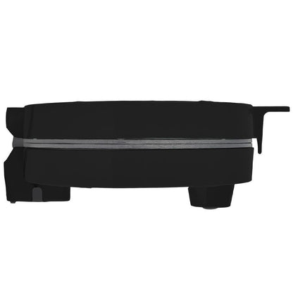 Parrilla Para Hotcakes Mirati / 1000w / Doble Parilla / Antiadherente / Negro