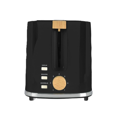Tostador Mirati / 800 W / 7 Niveles De Tostado / Negro
