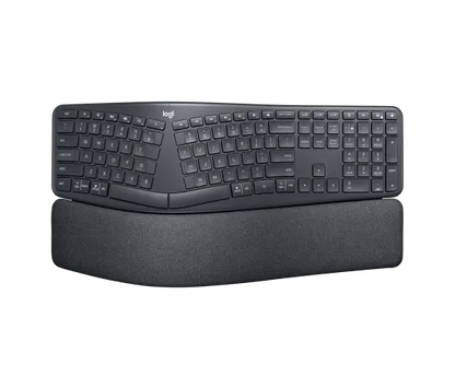 Teclado Logitech Ergo K860 Partido InalÁmbrico Usb Bluetooth 5.0 Multidispositivos Unifying Hasta 10 Mts De Distancia Para Pc/mac