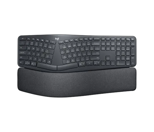 Teclado Logitech Ergo K860 Partido InalÁmbrico Usb Bluetooth 5.0 Multidispositivos Unifying Hasta 10 Mts De Distancia Para Pc/mac