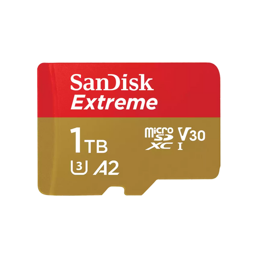 Memoria Sandisk Micro Sdxc 1tb Extreme 190mb/s 4k Clase 10 A2 V30 C/adaptador Sdsqxav-1t00-gn6ma