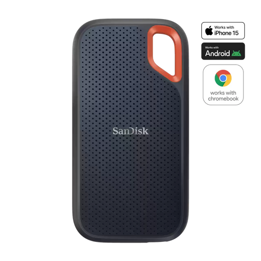 Unidad De Estado Solido Externo Sandisk Extreme Pro 2tb Usb 3.2 Velocidad De Lect. 2000 Mb/s Uso Rudo Sdssde81-2t00-g25