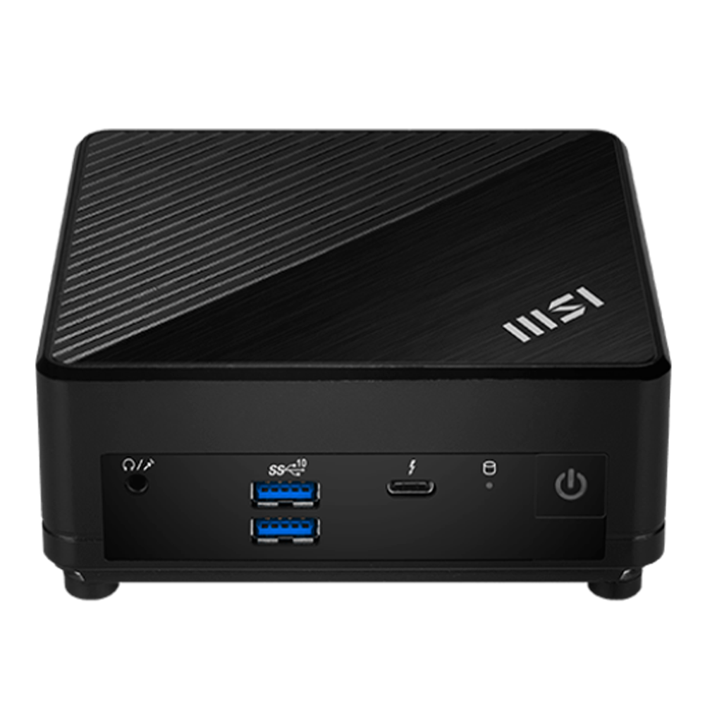Mini Pc Msi Cubi Core I3-1215u Hasta 4.40 Ghz /soporta 2 Sodimm Ddr4 2666 / 3200mhz Max 64gb  /hdmi /dp / Thunderbolt 4 /2x Usb 3.2/ Dual Lan (barebone)