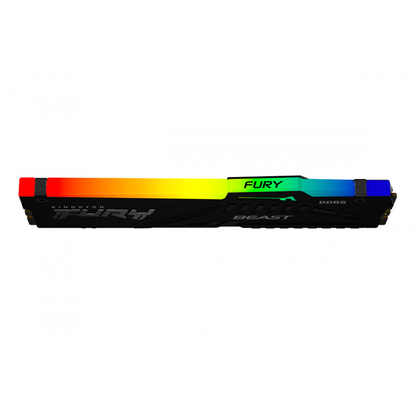 Memoria Ram Kingston Dimm Ddr5 32gb 6000mt/s Fury Beast Black Expo Rgb Cl36 288pin 1.35v C/disipador De Calor P/pc/gamer/alto Rendimiento Kf560c36bbea-32