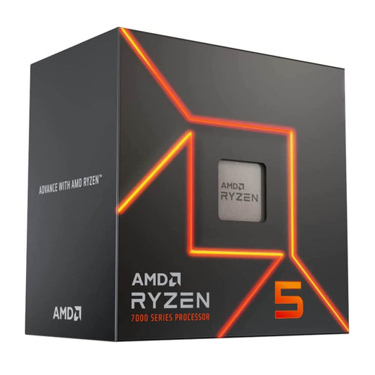 Procesador Amd Ryzen 5 7600 S-am5 7a Gen / 3.8 - 5.1 Ghz / Cache 32mb / 6 Nucleos / Con Graficos Radeon / Con Disipador / Gamer Medio