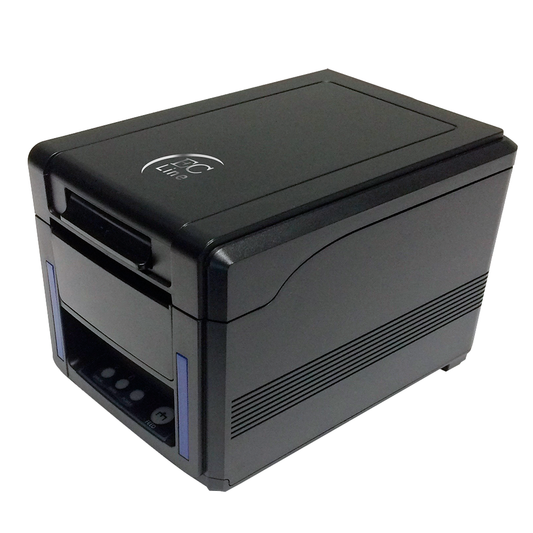 Miniprinter Ec Line Ec-pm-80340, Negro, Termica, 80 Mm, Usb, Serial, Ethernet (red), Rj11, Corte Automatico, 300 Mm/seg, Alerta De Sonido Y Luz, Para Cocina