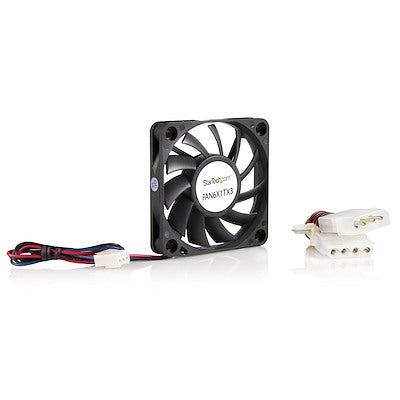 Ventilador Para Gabinete De Computadora - Ventilador Interno Para Torre - Ventilador 60x10mm Con Conector Tx3 - Startech.com Mod. Fan6x1tx3