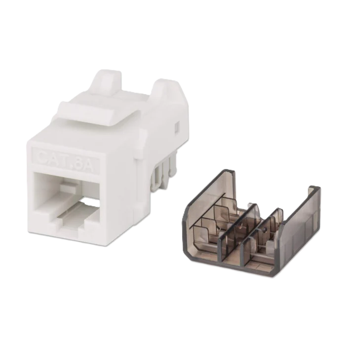 Jack,intellinet,772358, Cat 6a  De Impacto (keystone) Blanco