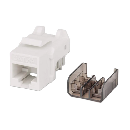 Jack,intellinet,772358, Cat 6a  De Impacto (keystone) Blanco