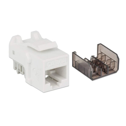 Jack,intellinet,772358, Cat 6a  De Impacto (keystone) Blanco