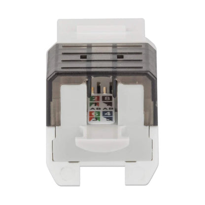 Jack,intellinet,772358, Cat 6a  De Impacto (keystone) Blanco