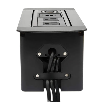 Caja ConexiÓn,manhattan,164832, Enchufe/usb/hdmi/vga, Para Mesa