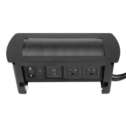 Caja ConexiÓn,manhattan,164832, Enchufe/usb/hdmi/vga, Para Mesa