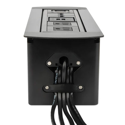 Caja Conexión,manhattan,164856, Enchufe/usb/hdmi/vga/red, Para Mesa
