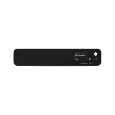 UniFi OS Console Cloud Key Gen2 PLUS SSD / Administra todas las líneas UniFi / Memoria SSD 1TB / Gestione desde internet o app móvil / Pantalla informativa / Alimentación POE af o adaptador de corriente (NO incluidos)