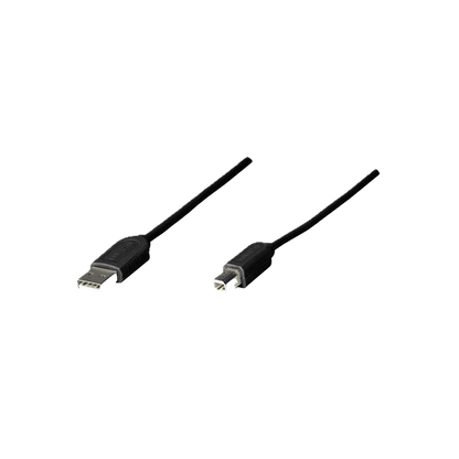 Cable Usb,manhattan,342650, A-b 1.8m, Negro Economico