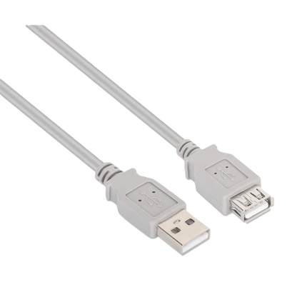Cable Usb,manhattan,165211, Extension 1.8m, Gris