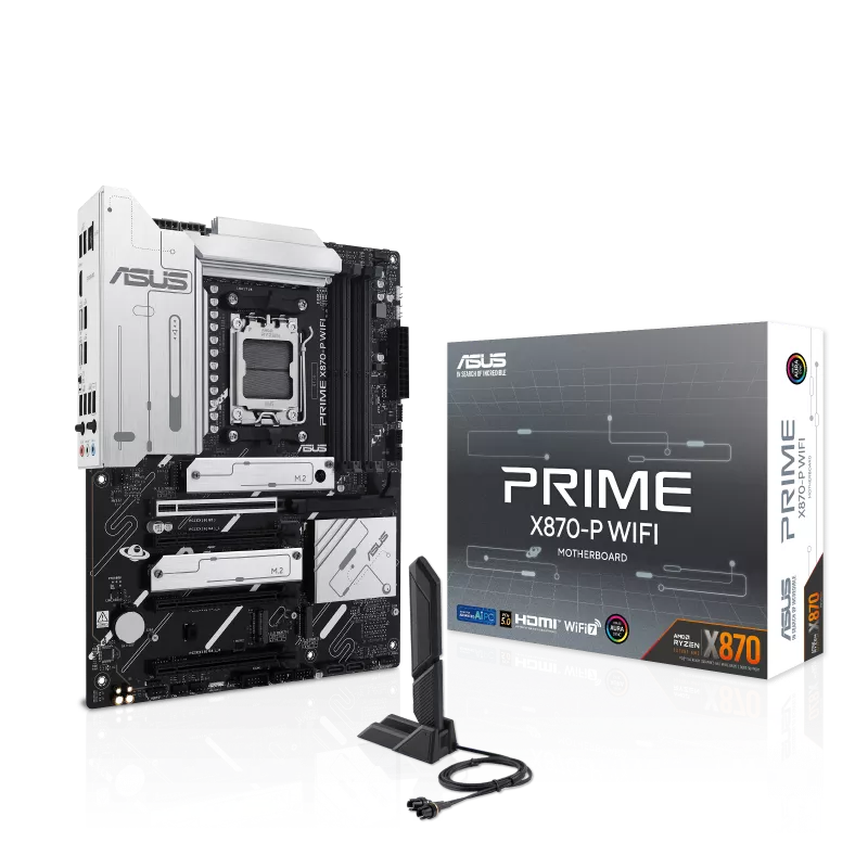 Mb Asus X870 Amd S-am5 9a Gen/4x Ddr5 5000/hdmi/4x M.2/9x Usb3.2/usb-c/wifi 7/bluetooth/atx/gama Alta