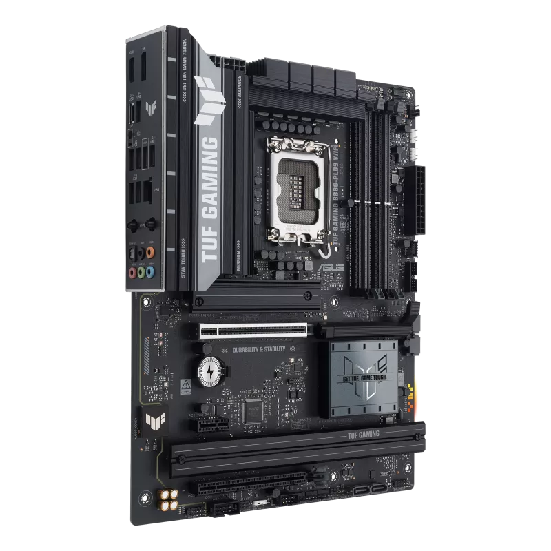 Mb Asus B860 Intel S-1851 Serie 2 /4x Ddr5 8666 /hdmi /dp /dp Tipo-c /5x Usb3.2 /wifi 7 /bluetooth /atx /gama Media /gamer