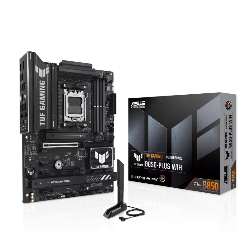 Mb Asus B850 Amd S-am5 9a Gen /4x Ddr5 8000 /hdmi /dp /7x Usb 3.2 /wifi 7 /bluetooth /atx /gama Media /gamer