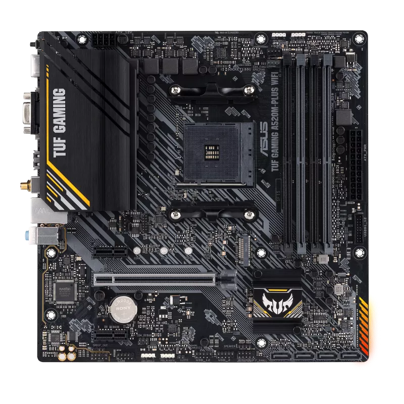 Mb Asus A520 Amd S-am4 5a Gen/4x Ddr4 2800/2x Dp/hdmi/d-sub/m.2/4x Usb3.2/micro Atx/gama Basica