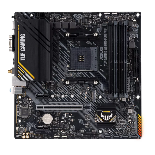 Mb Asus A520 Amd S-am4 5a Gen/4x Ddr4 2800/2x Dp/hdmi/d-sub/m.2/4x Usb3.2/micro Atx/gama Basica
