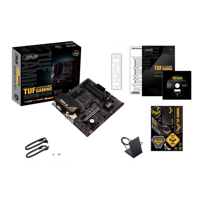 Mb Asus A520 Amd S-am4 5a Gen/4x Ddr4 2800/2x Dp/hdmi/d-sub/m.2/4x Usb3.2/micro Atx/gama Basica