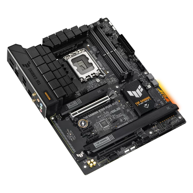 Mb Asus B760 Intel S-1700 14a Gen/4x Ddr5 5000/dp/hdmi/m.2/5x Usb 3.2/usb-c/wifi 6/bluetooth/atx/gama Media/gamer/rgb