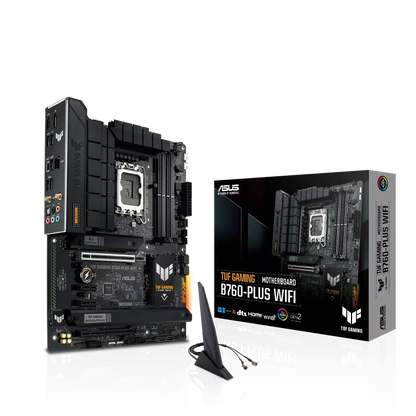 Mb Asus B760 Intel S-1700 14a Gen/4x Ddr5 5000/dp/hdmi/m.2/5x Usb 3.2/usb-c/wifi 6/bluetooth/atx/gama Media/gamer/rgb