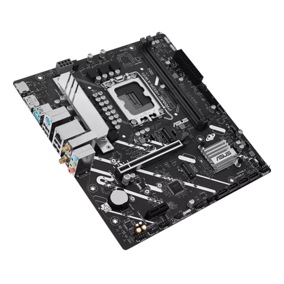 Mb Asus H810 Intel S-1851 Serie 2 /2x Ddr5 6400 /hdmi /dp /2x M.2 /2x Usb 3.2 /wifi 6 /bluetooth /micro Atx /gama Basica