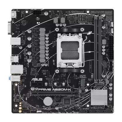 Mb Asus A620 Amd S-am5 9a Gen /2x Ddr5 5200 /hdmi /vga /m.2 /4x Usb 3.2 /micro Atx /gama Basica