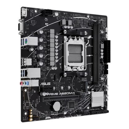 Mb Asus A620 Amd S-am5 9a Gen /2x Ddr5 5200 /hdmi /vga /m.2 /4x Usb 3.2 /micro Atx /gama Basica