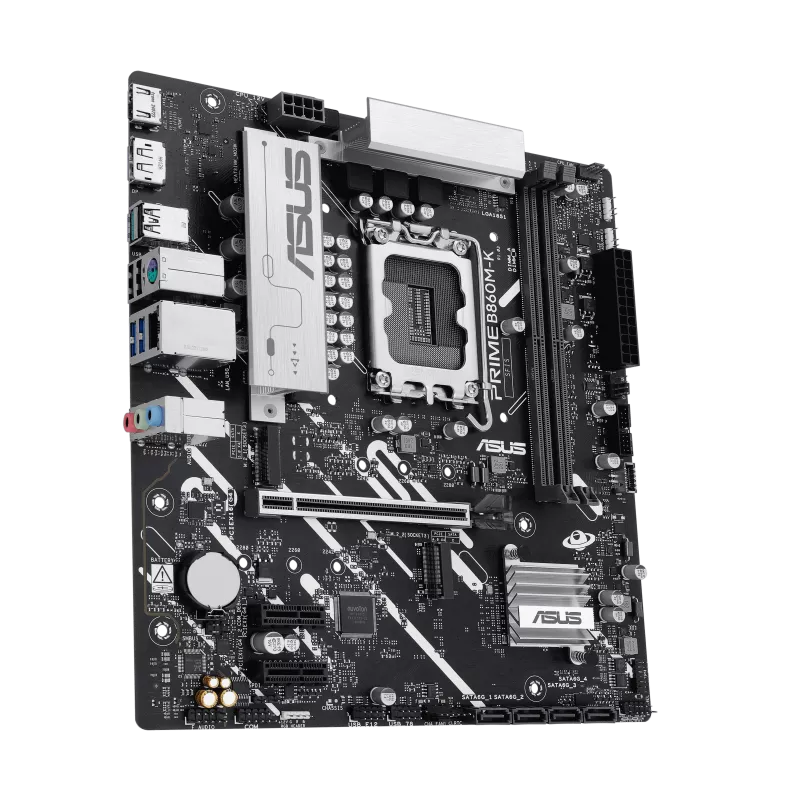 Mb Asus B860 Intel S-1851 Serie 2 /2x Ddr5 8800 /hdmi /dp /2x M.2 /2x Usb 3.2 /micro Atx /gama Media