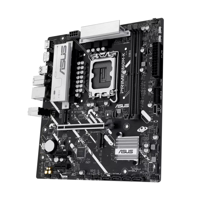 Mb Asus B860 Intel S-1851 Serie 2 /2x Ddr5 8800 /hdmi /dp /2x M.2 /2x Usb 3.2 /micro Atx /gama Media