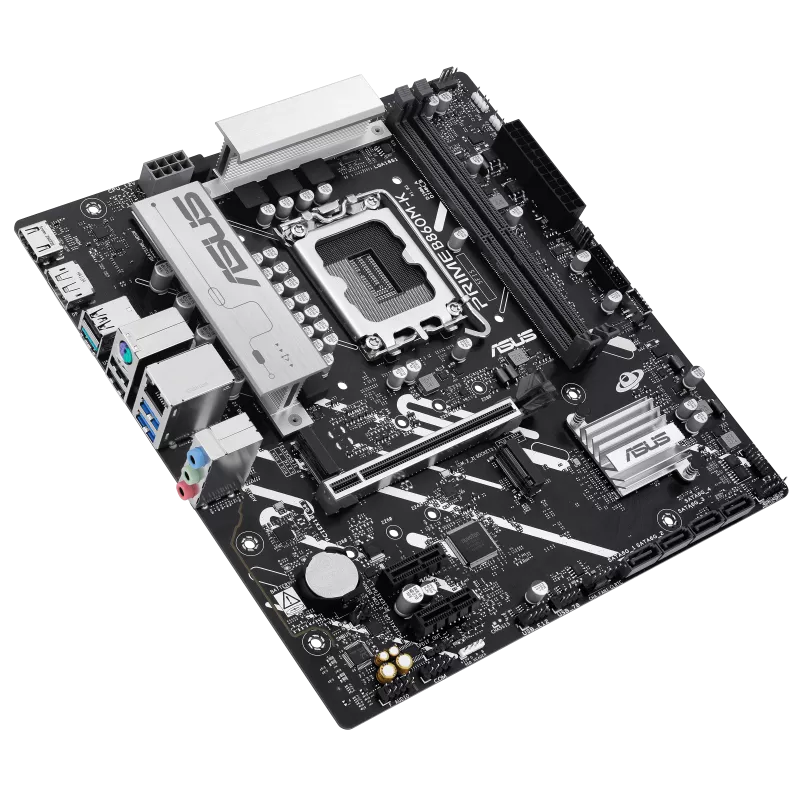 Mb Asus B860 Intel S-1851 Serie 2 /2x Ddr5 8800 /hdmi /dp /2x M.2 /2x Usb 3.2 /micro Atx /gama Media