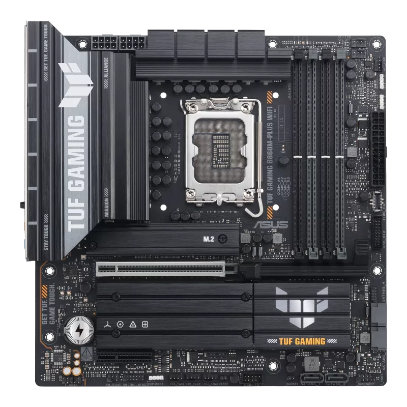 Mb Asus B860 Intel S-1851 Serie 2 /4x Ddr5 8666 /hdmi /dp /dp Tipo-c /6x Usb3.2 /wifi 7 /bluetooth /micro Atx /gama Media /gamer