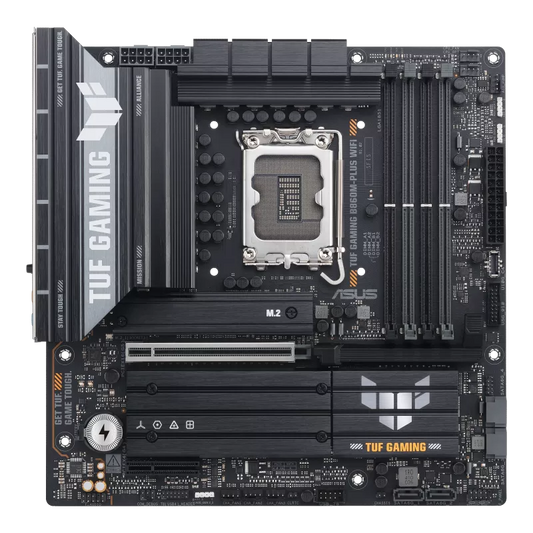 Mb Asus B860 Intel S-1851 Serie 2 /4x Ddr5 8666 /hdmi /dp /dp Tipo-c /6x Usb3.2 /wifi 7 /bluetooth /micro Atx /gama Media /gamer