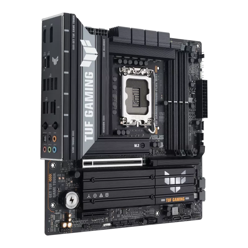 Mb Asus B860 Intel S-1851 Serie 2 /4x Ddr5 8666 /hdmi /dp /dp Tipo-c /6x Usb3.2 /wifi 7 /bluetooth /micro Atx /gama Media /gamer