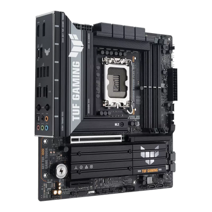Mb Asus B860 Intel S-1851 Serie 2 /4x Ddr5 8666 /hdmi /dp /dp Tipo-c /6x Usb3.2 /wifi 7 /bluetooth /micro Atx /gama Media /gamer
