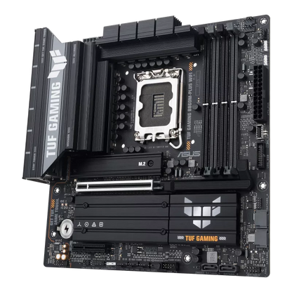 Mb Asus B860 Intel S-1851 Serie 2 /4x Ddr5 8666 /hdmi /dp /dp Tipo-c /6x Usb3.2 /wifi 7 /bluetooth /micro Atx /gama Media /gamer