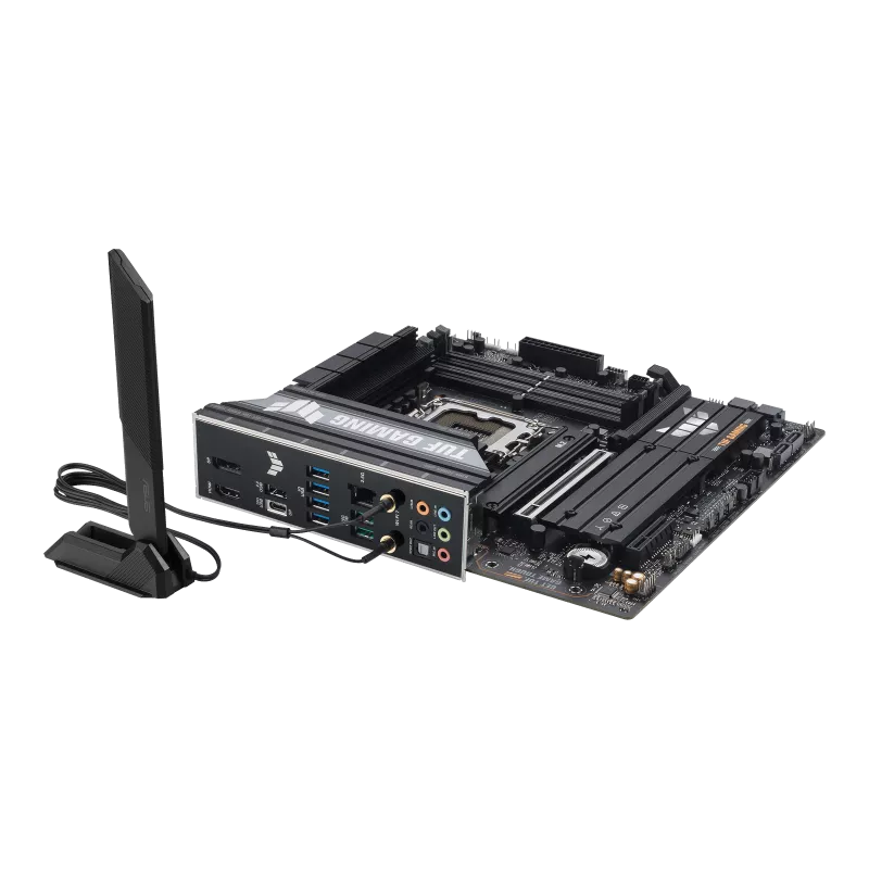 Mb Asus B860 Intel S-1851 Serie 2 /4x Ddr5 8666 /hdmi /dp /dp Tipo-c /6x Usb3.2 /wifi 7 /bluetooth /micro Atx /gama Media /gamer