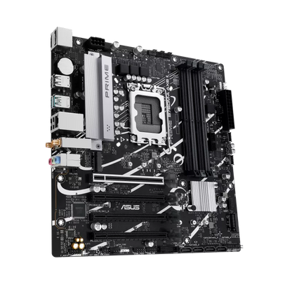 Mb Asus B760 Intel S-1700 14a Gen /4x Ddr5 5600 /hdmi /dp /3x M.2 /2x Usb 3.2 /wifi 6/bluetooth /micro Atx /gama Media