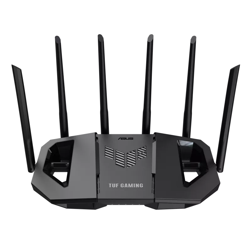 Router Asus Tuf-be6500 /688-5764mbps /2.4 Y 5ghz /1x Wan /3x Lan /6x Antenas Ext /wifi 7 /mu-mimo /ofdma /aimesh /gaming