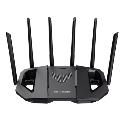 Router Asus Tuf-be6500 /688-5764mbps /2.4 Y 5ghz /1x Wan /3x Lan /6x Antenas Ext /wifi 7 /mu-mimo /ofdma /aimesh /gaming
