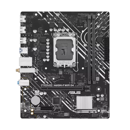 Mb Asus H610 Intel S-1700 14a Gen /2x Ddr4 3200 /2x Hdmi /m.2 /2x Usb 3.2 /wifi 6 /bluetooth /micro Atx /gama Basica