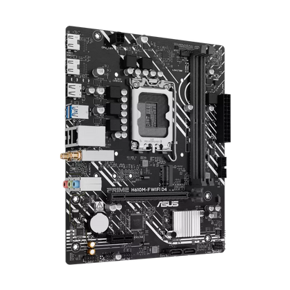 Mb Asus H610 Intel S-1700 14a Gen /2x Ddr4 3200 /2x Hdmi /m.2 /2x Usb 3.2 /wifi 6 /bluetooth /micro Atx /gama Basica