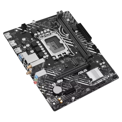 Mb Asus H610 Intel S-1700 14a Gen /2x Ddr4 3200 /2x Hdmi /m.2 /2x Usb 3.2 /wifi 6 /bluetooth /micro Atx /gama Basica