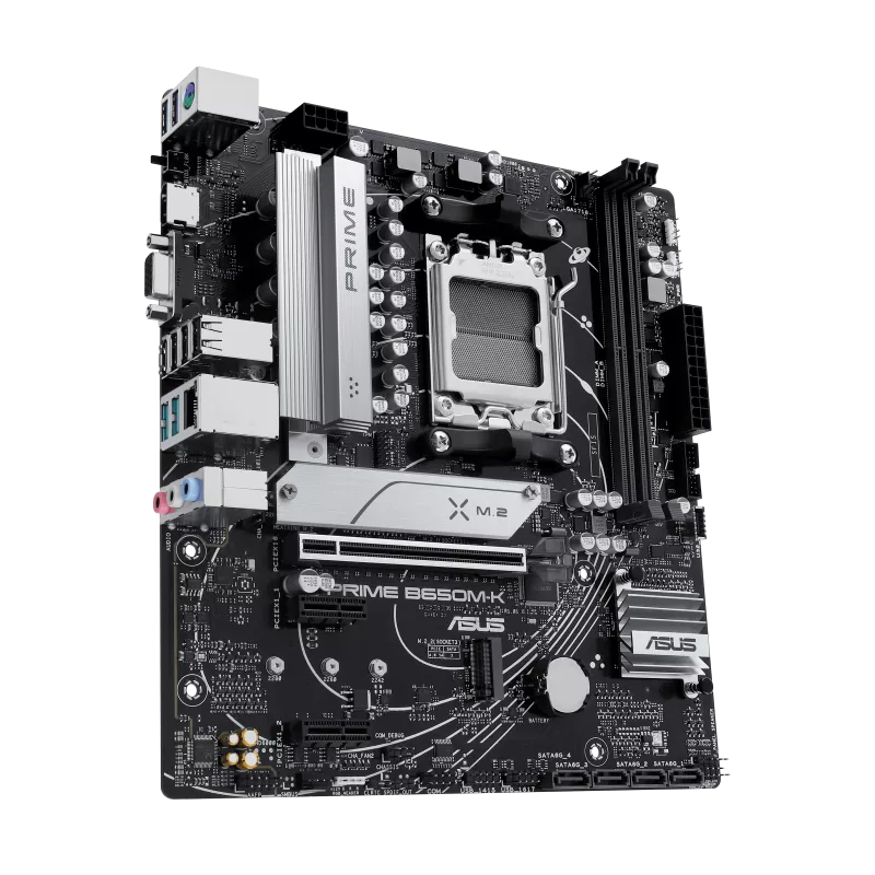 Mb Asus B650 Amd S-am5 9a Gen /2x Ddr5 5200 /hdmi /vga /2x M.2 /4x Usb 3.2 /micro Atx /gama Media